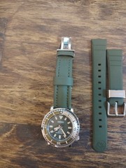 Seiko Mini Tuna SUT405P1 Solar Powered 38mm watch Safari Edition