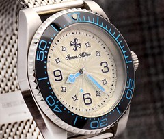 Diver Watch Automatic Seiko Mod Watch Ceramic Bezel Custom Watch Personalized