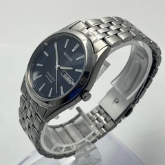 Citizen Regno Solar-Tech E101 Quartz Mens Navy Dial Watch Japan