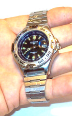 Coleman Tachymetre Mens Watch Field Sport Date Mineral Crystal Looks Runs Great