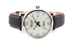 Brillier Airborne X-1 Automatic Black, Orange Stiches Men’s Watch ARBN42WGR1
