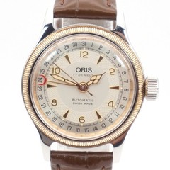 Vintage Oris Big Crown Pointer Date 7400B Automatic 32mm Silver Unisex Watch