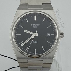 Tissot PRX/316L Quartz Black New Watch 40mm Men’s Steel Watch T137.410.11.051.00
