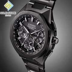 CITIZEN Attesa CC4105-69E Black Titanium Satellite Wave GPS Eco-Drive Watch 44mm