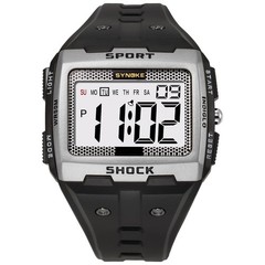 Waterproof Wrist Watch Mens Sports Army Digital Large LED Screen Military Watch