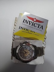 Invicta Anatomic Collection Model No. 3983 Russian Diver Watch Clear Resin Band