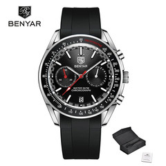 BENYAR Moon Chronograph Quartz Men’s Watch Waterproof Luminous Military