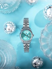 Carlton London Harper Women’s Analog Quartz Watch Stainless Steel Multiple Color