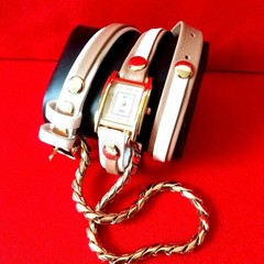 LA MER COLLECTIONS White Watch Stylish