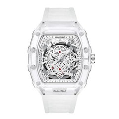 KIMSDUN Transparent Men’s Watch Quartz Wristwatch Luminous Waterproof watch