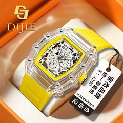 Luxury Transparent Dial Watch – Waterproof, Luminous, Quartz Sport Watch