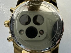 MICHAEL KORS MK8286 Lexington Chronograph Black Dial Gold-Tone Watch