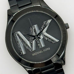 MICHAEL KORS Runway MK4734 Slim Blackout 42mm Unisex Watch