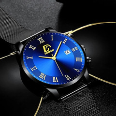 Men’s Luxury Minimalist Quartz Watch – Business Casual Timepiece