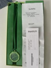 Swatch x Audemars Piguet AP Bioceramic Royal Pop Green Eight ✅100% AUTHENTIC✅