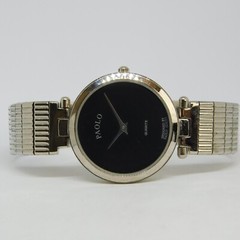 PAOLO GUCCI 495WB Silver Tone Quartz Analog Women’s Watch Sz. 7 3/4″ New Battery