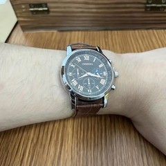 Fashion Men Business Watches Casual Leather Strap Quartz Watch for Men
