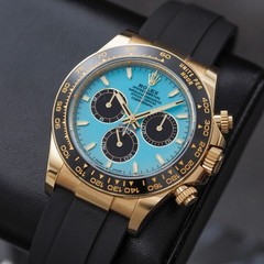 2026 Rolex Cosmograph Daytona 126518LN “Tiffany” Turquoise Blue Dial Oysterflex