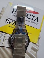 Invicta Anatomic Collection Model No. 3983 Russian Diver Watch Clear Resin Band