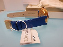 Versace Women’s VK6020013 Mystique Foulard Rose Gold Ion-Plated Diamond Watch