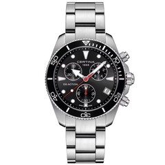 Certina DS Action Chrono 42mm Black Dial Men’s Watch C0484171105100