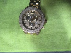 Men’s Joe Rodeo Broadway Diamond Watch 5.00 Carats Jojo Benny Techno READ DESC