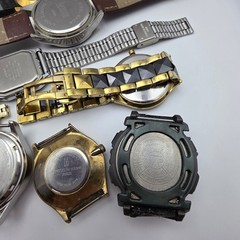 Men’s Watch Lot Parts Repair Untested Digital Quartz Vintage Mixed Brands 1.14 l