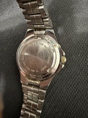 Bulova Marine Star 100m Quartz Two Tone Date Womens Watch