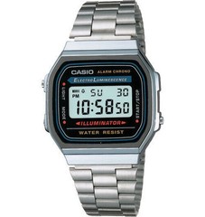 Casio Men’s Watch Classic Digital Dial Stainless Steel Bracelet A158W-1 A168W-1