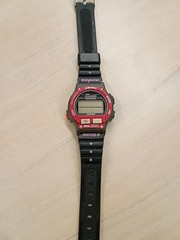 Vtg Timex Ironman Triathlon Watch Women Black Red Pink 50 Lap Not Wokring 1996