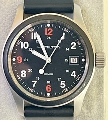 Hamilton Khaki Field S.W.A.T. 38mm Wristwatch H684210 W/ New Battery