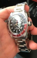 Tudor Heritage Black Bay GMT Pepsi Wrist Watch for Men Box Card 79830 41MM NEW