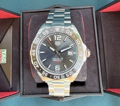 TAG Heuer Formula 1 Gray Men’s Watch – Automatic 43mm – WAZ2011.BA0842 Complete