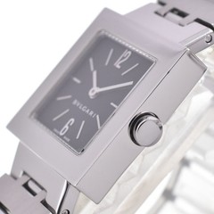 discount BVLGARI Quadlard SQ22SS black Dial Ladies Watch N#144496