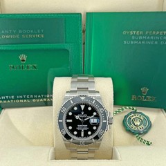 Rolex Submariner Date 41, Black Ceramic, Black dial, 126610LN, Unworn, 2023