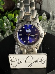 Working Innovage Gear Blue Face Tachymeter Watch; Good Condition
