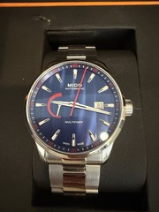 MIDO Multifort Automatic Blue Dial Ref. M038.424.11.041.00 Full Kit 42mm Watch