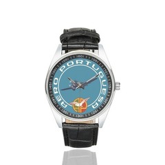 Aero Portuguesa Vintage Logo Airliner Portugal Aviation Pilot Watch repro