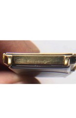 Rare Favre-Leuba Geneve Tank 0856-51 Swiss quartz gold plated 10mic 30x22mm
