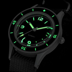 50-Fathoms Retro 40mm Double Domed Sapphire Miyota 8215 Automatic Watch for Men