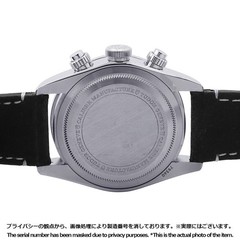 TUDOR Black Bay Chrono 41mm Stainless Steel/Leather Black Dial 79360N-0005