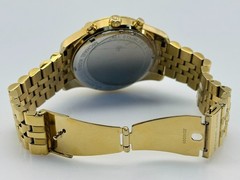 MICHAEL KORS MK8286 Lexington Chronograph Black Dial Gold-Tone Watch