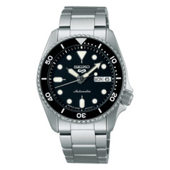 Seiko SBSA225 5SPORTS SKX Sports Style Mechanical Automatic Analog Watch Black