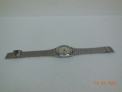 Vintage Swiss Chronosport 17 Jewel Incabloc Watch ~ Stainless Steel Case & Strap