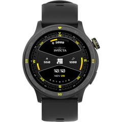 Invicta Unisex Watch I-Tech 2 Black Digital Dial Silicone Rubber Strap ITECH-001