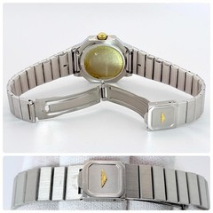 Longines Octagon Quartz Watch Roman Dial Two Tone 14.5cm 5.7in Working #3367