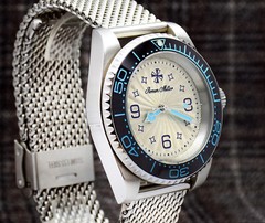 Diver Watch Automatic Seiko Mod Watch Ceramic Bezel Custom Watch Personalized