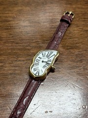 Lapont Dali Melting Watch 14k Gold Plated – Barely Used