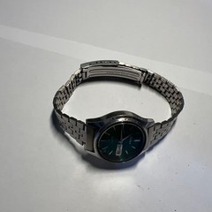 Seiko ALBA Quartz Men’s Wristwatch Green Dial Day Date