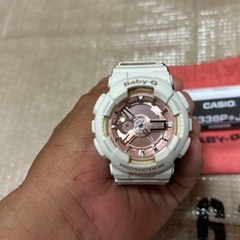 CASIO BABY-G 5338P*JA White/Rose Gold